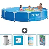 Intex Frame Pool Rund - 366x76 cm - 5-teilig SCB130