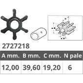 Jabsco ORIGINAL Impeller 22405-0001