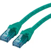 Roline Patchkabel Cat.6A UTP, Component Level, LSOH, grün, 20 m