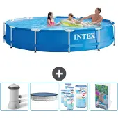 Intex Frame Pool Rund - 366x76 cm - 5-teilig SCB127