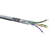 Roline S/FTP Kabel Cat.5e (Class D), Litze, 100m