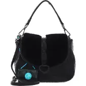 Gabs Umhängetasche Handtasche Bea Montone Crossbody Bag Nero schwarz