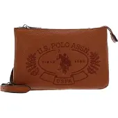 U.S. POLO ASSN. Umhängetasche Hailey Flat Crossbody Bag Tan braun