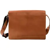 Harold's Leder Businesstasche Umhängetasche Campo Messengerbag Cognac hellbraun