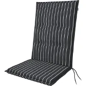 Doppler Stuhlauflage Hochlehner Midi Living 110x48x6 cm, anthrazit weiss