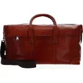 Saddler Reisetasche Umhängetasche Metz Weekend Bag Midbrown braun