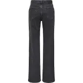 ONLY Damen Jeans mit geradem Bein und klassischem 5-Pocket-Design, Dunkel