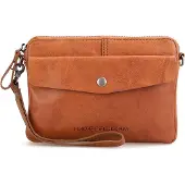 Spikes & Sparrow Leder Umhängetasche Idaho Crossover Brandy braun