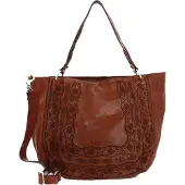 Campomaggi Shopper Tasche Leder 40 cm Campomaggi Cognac