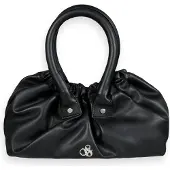 Scotch & Soda Leder Handtasche Abendtasche Handbag Black schwarz