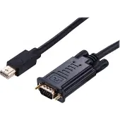 Roline Kabel Mini DisplayPort-VGA, Mini DP ST - VGA ST, schwarz, 2 m