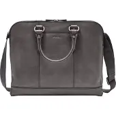 Fossil Businesstasche mit Laptopfach Dillon Pilot Bag Lead Gray grau