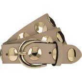 B.belt Luna Gold Leather Belt