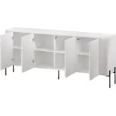 Cama VERA 471006, Weiß, Partikelbord, Einfarbig, Modern, Rechteckig, Partikelbord