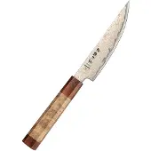 HEZHEN - Koper Damast-Steakmesser (X05C Serie) - 14 cm - 80 Gramm