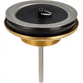 Tecuro Univentil Ablaufsieb 1 1/2 Zoll, Ø 80 mm, mit Ventilstopfen
