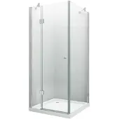 Glasdeals Duschkabine NOVUM 90 x 90 x 170 cm ohne Duschtasse