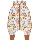 Emma & noah Sommer-Sleepoverall Musselin 0.5 TOG, mehrfarbig, 70
