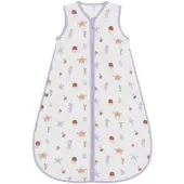 Emma & noah Sommerschlafsack Musselin 0.5 TOG, blau, 70