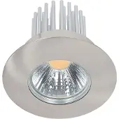 Nobile LED Downlight "A 5068 S" 12W 930 (Warmweiß) Nickel gebürstet dimmbar