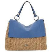 Gabs Schultertasche Umhängetasche Iolanda Shoulder Bag Oceano beige blau
