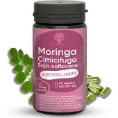 RedMoringa Cimicifuga, Soja-Isoflavone, Vitamine & Bio Moringa 60 Kapseln 1 St