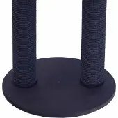 Aktiv Kat - Kratzbaum Bodenpodest rund Ø 60 cm - Schwarz