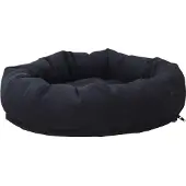 Aktiv Kat - Liegeebene mit Kuschelrand und Nano-Bezug Ø 45 cm - Dunkelgrau
