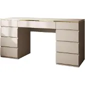 Lookway Schreibtisch AURORA DOUBLE KASCHMIR mit Schubladen