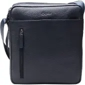 Esquire Umhängetasche Oxford Crossbody Bag Darkblue dunkelblau