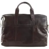Saddler Reisetasche Umhängetasche Leo Weekend Bag Dark Brown braun