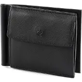 Esquire Geldbörse Leder Dollarclip Herrenbörse CARDSAFE schwarz Klammerbörse 2565-10-00