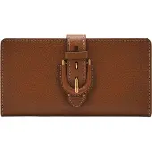 Fossil Geldbörse Harwell Tab Bifold Brown braun