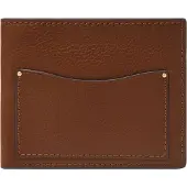 Fossil Geldbörse Anderson Large Coin Pocket Bifold Medium Brown braun