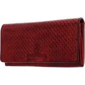 Bruno Banani Geldbörse Wichita Wallet With Flap Quer Red rot