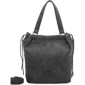 Fritzi aus Preußen Schultertasche Umhängetasche Poppie02 Vintage Tote Bag Black Idol schwarz