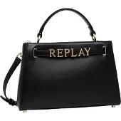 Replay Umhängetasche Handtasche Crossbody Bag Black schwarz