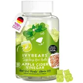 Ivybears Apple Cider Vinegar mit Folsäure & Vitamin B12 Gummibärchen 60 St