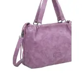 Fritzi aus Preußen Umhängetasche Poppi01 Vintage Shopper Dusty Lilac violett