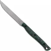 White River Knives GripXodus 3 WREX3-VB Stonewashed S35VN, Viridian Blue GripX, Fahrtenmesser