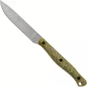 White River Knives GripXodus 4 WREX4-CY Stonewashed S35VN, Classic Yellow GripX, Fahrtenmesser