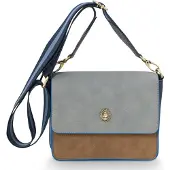 Pip studio Fenna Cross Body Flap Small Farbe Blue Größe 19x6x16 cm