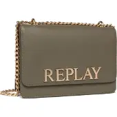 Replay Umhängetasche Schultertasche Crossbody Bag Military Green olivgrün