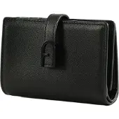 Furla Portemonnaie - Flow S Compact Wallet - Gr. unisize - in Schwarz - für Damen