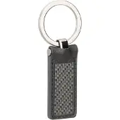 Porsche Design - Keyring Carbon Black - Schlüsselanhänger , 0 l