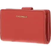 Coccinelle Metallic Soft Mini Wallet Grained Leather