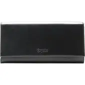 Esquire Geldbörse New Silk Ladies Long Wallet Black schwarz