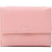 Esquire Leder Geldbörse Viktoria Wallet With Flap Apricot Blush rosa