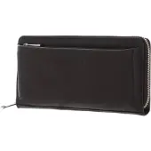 Bruno Banani Leder Geldbörse Zip Around Wallet Brown dunkelbraun