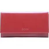 Esquire Geldbörse New Silk Wallet Red dunkelrot
